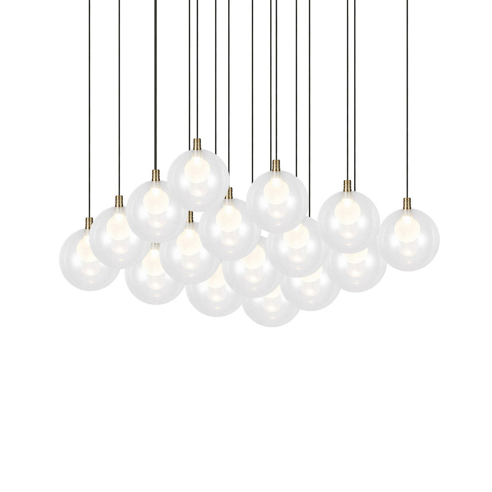 Bolla Square LED Multi Pendant