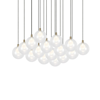 Bolla Square LED Multi Pendant