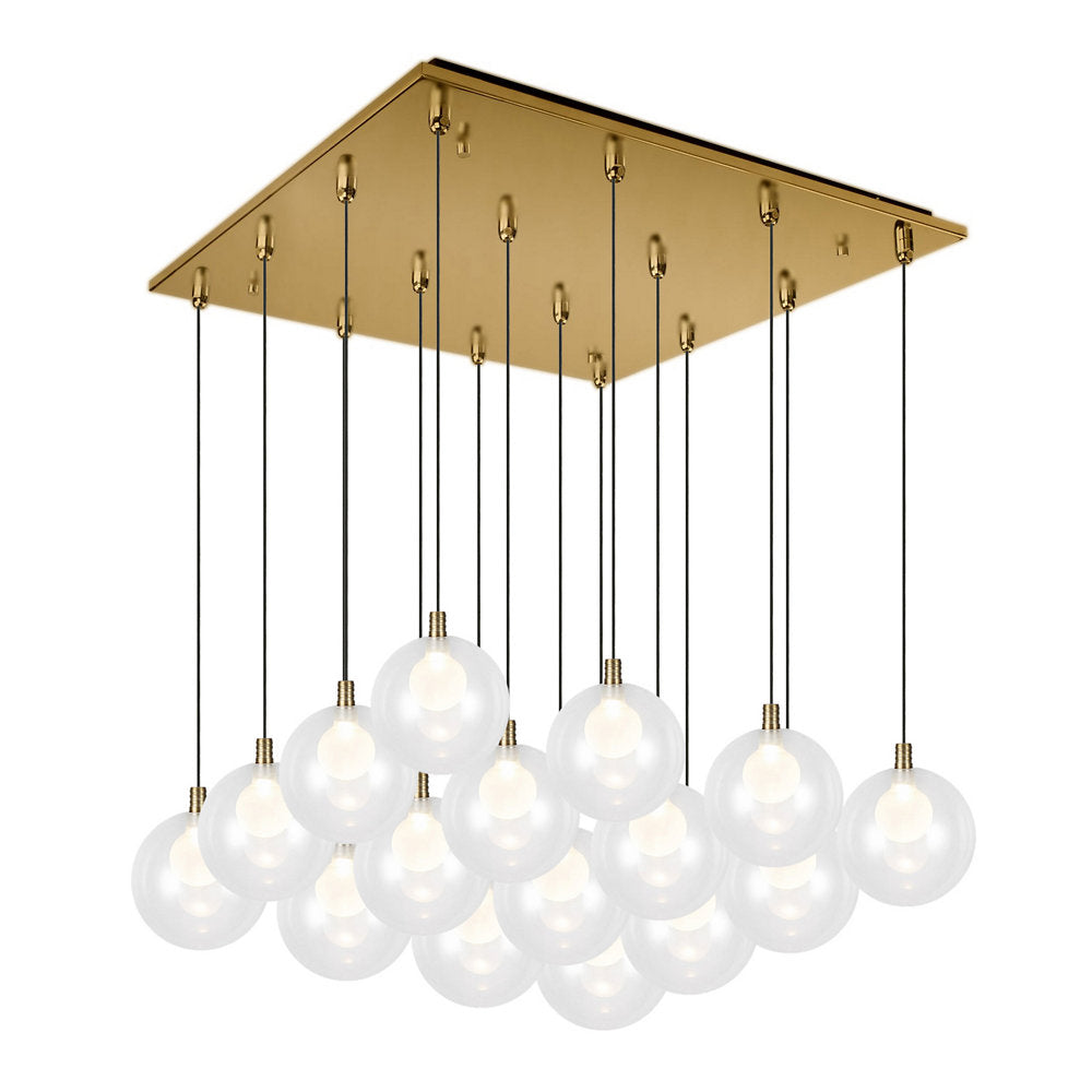 Bolla Square LED Multi Pendant
