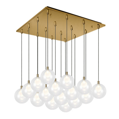 Bolla Square LED Multi Pendant
