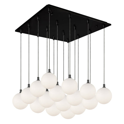 Bolla Square LED Multi Pendant