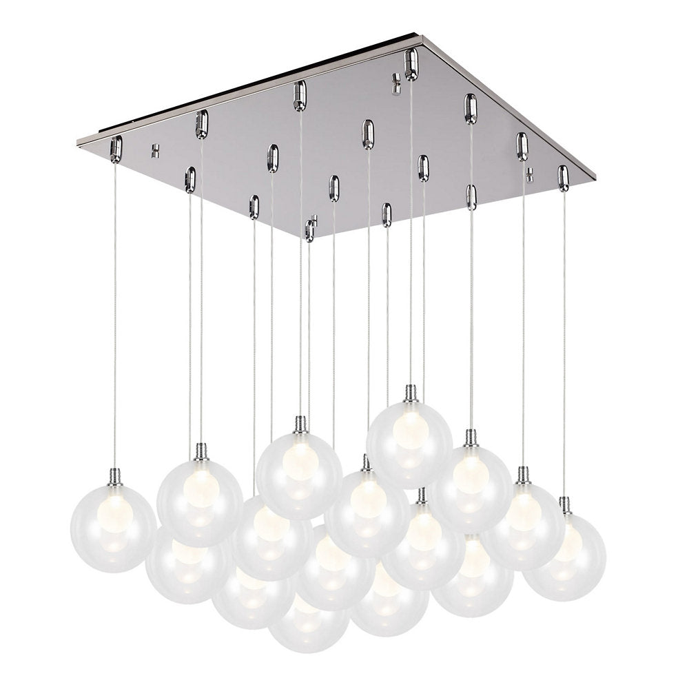 Bolla Square LED Multi Pendant