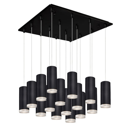 Cameo Square LED Multi Pendant
