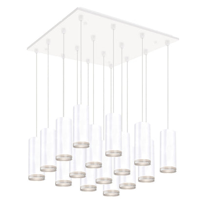 Cameo Square LED Multi Pendant