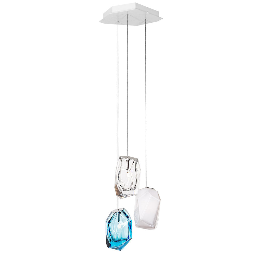 Crystal Rock Multi-Light Pendant