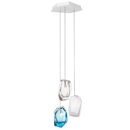 Crystal Rock Multi-Light Pendant
