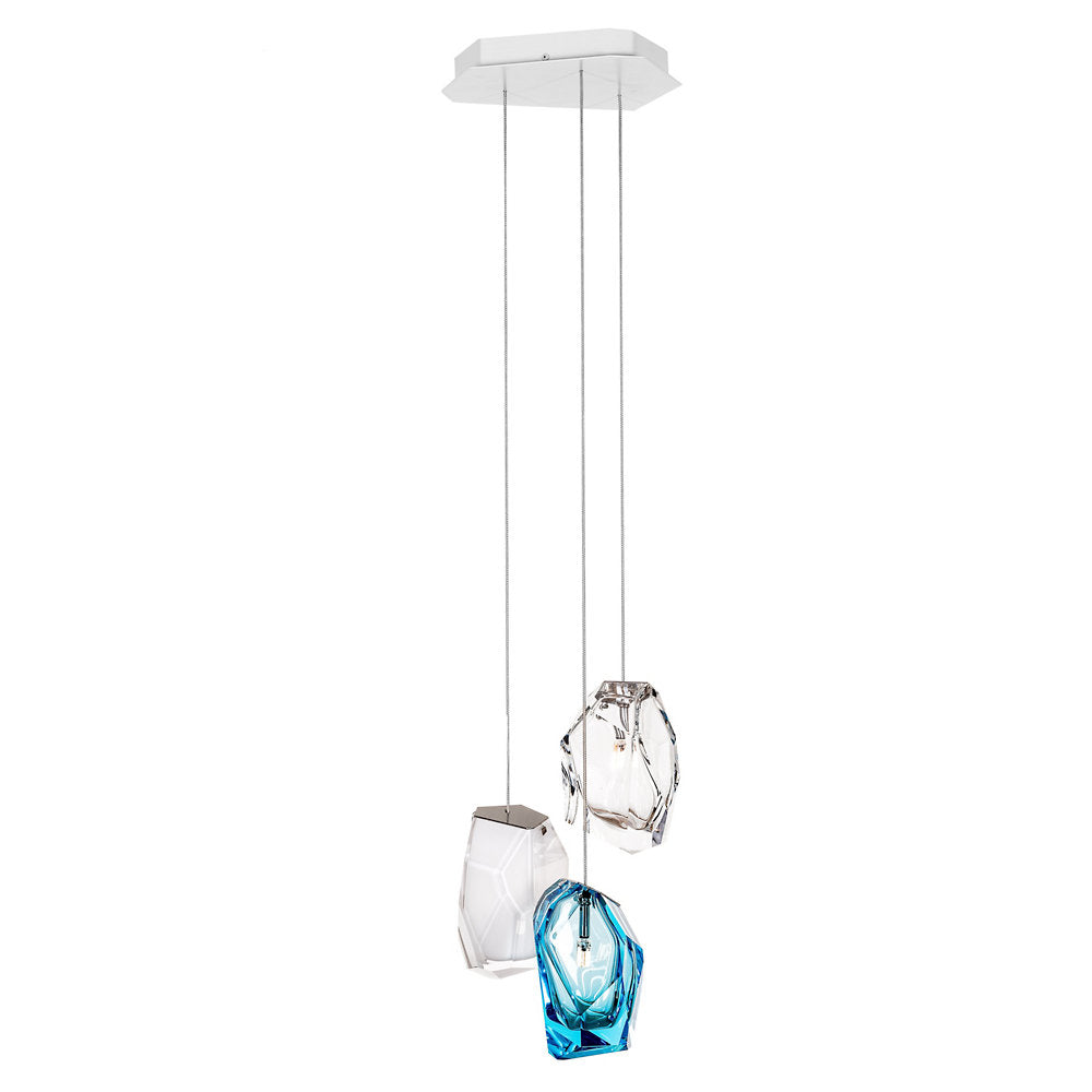 Crystal Rock Multi-Light Pendant