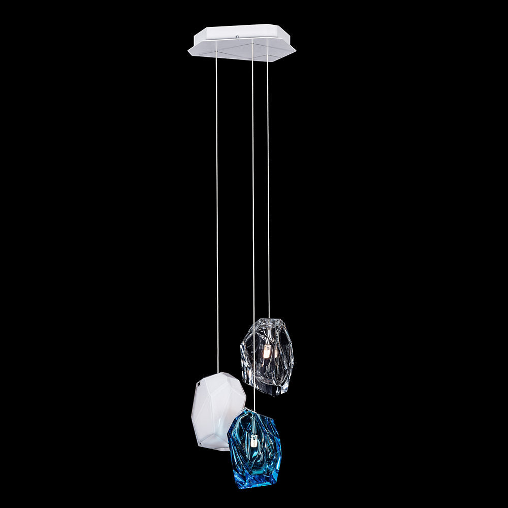 Crystal Rock Multi-Light Pendant