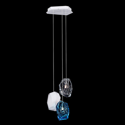 Crystal Rock Multi-Light Pendant
