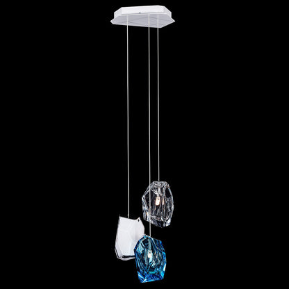 Crystal Rock Multi-Light Pendant