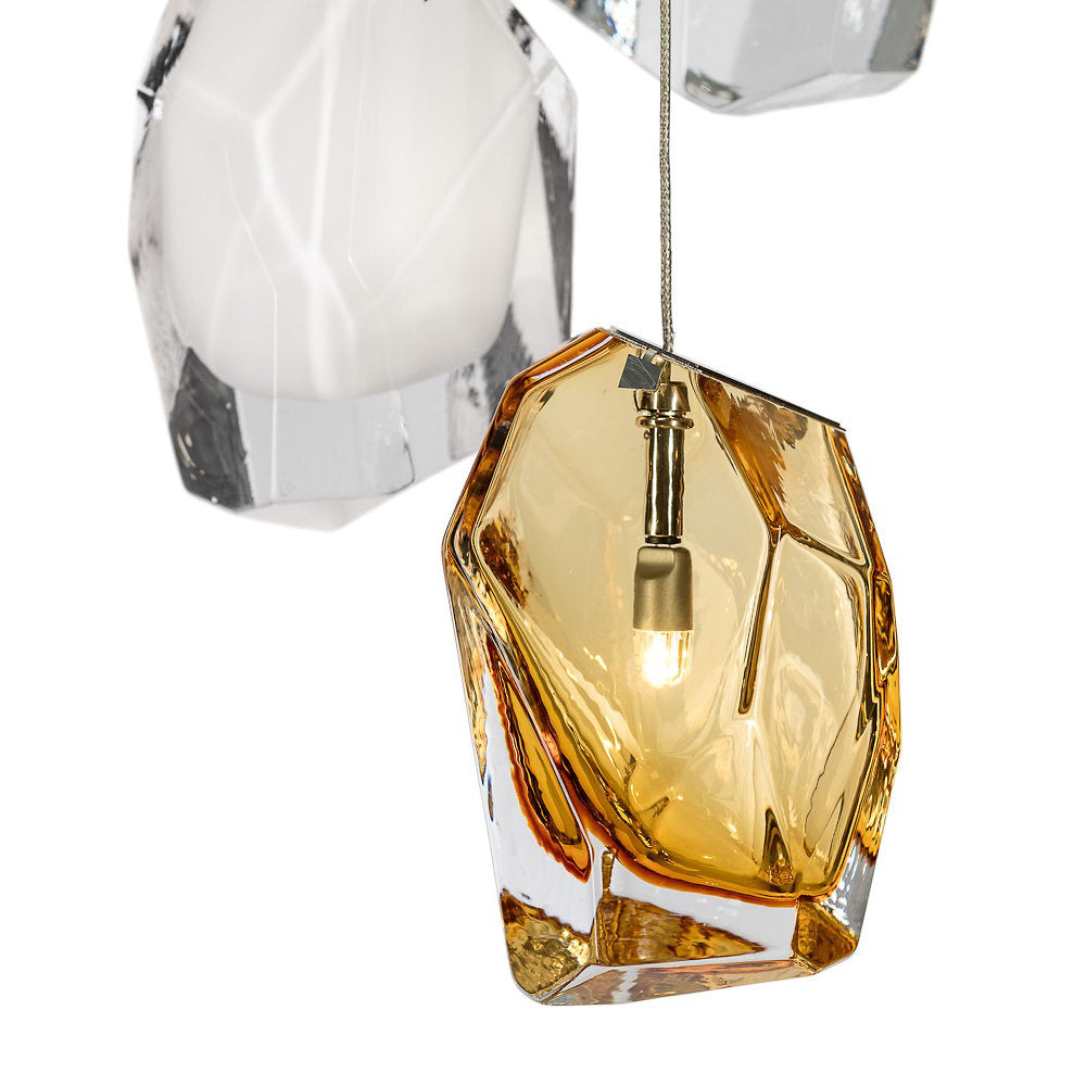 Crystal Rock Multi-Light Pendant