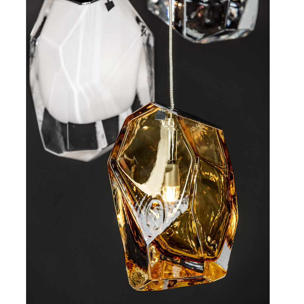 Crystal Rock Multi-Light Pendant