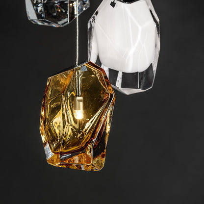 Crystal Rock Multi-Light Pendant