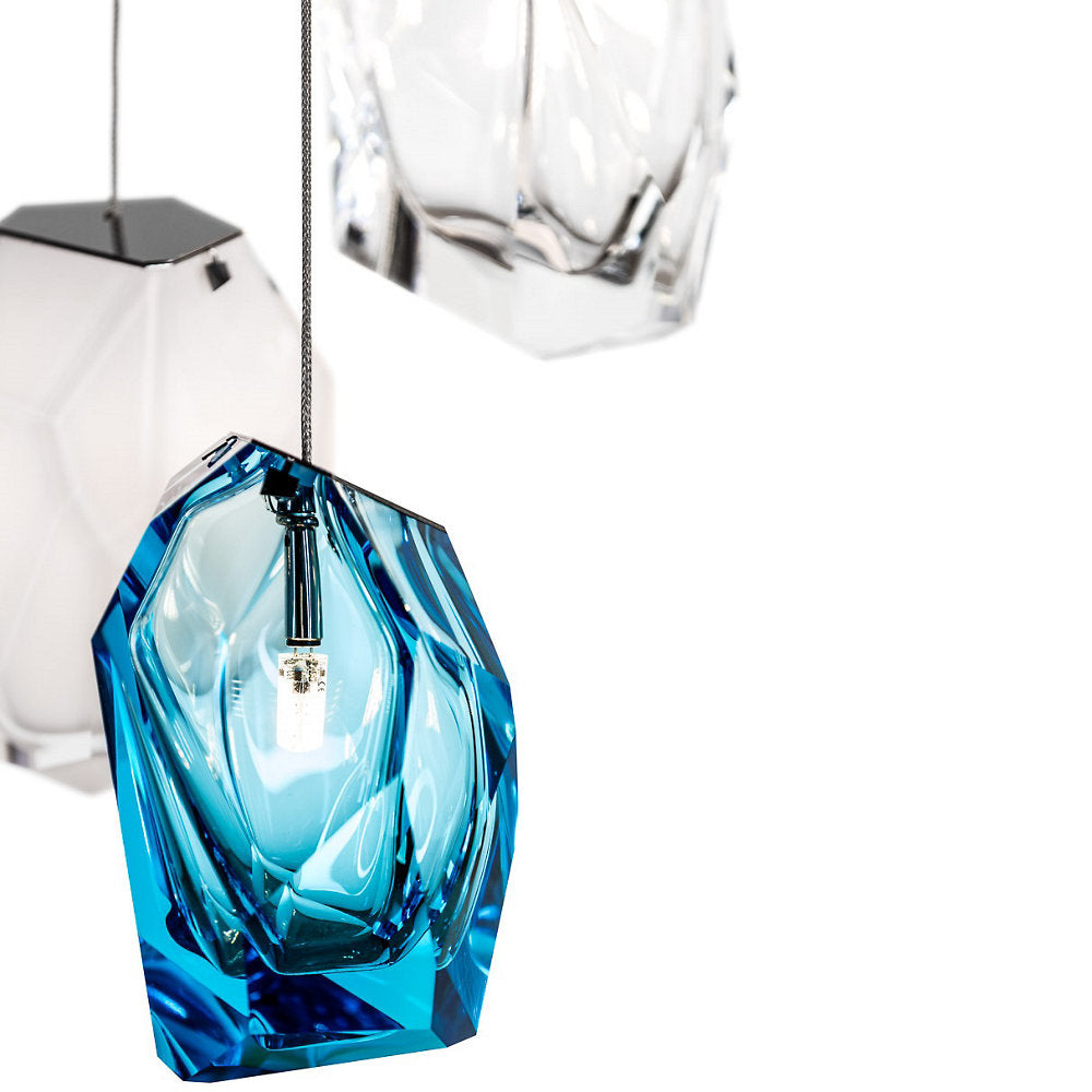 Crystal Rock Multi-Light Pendant