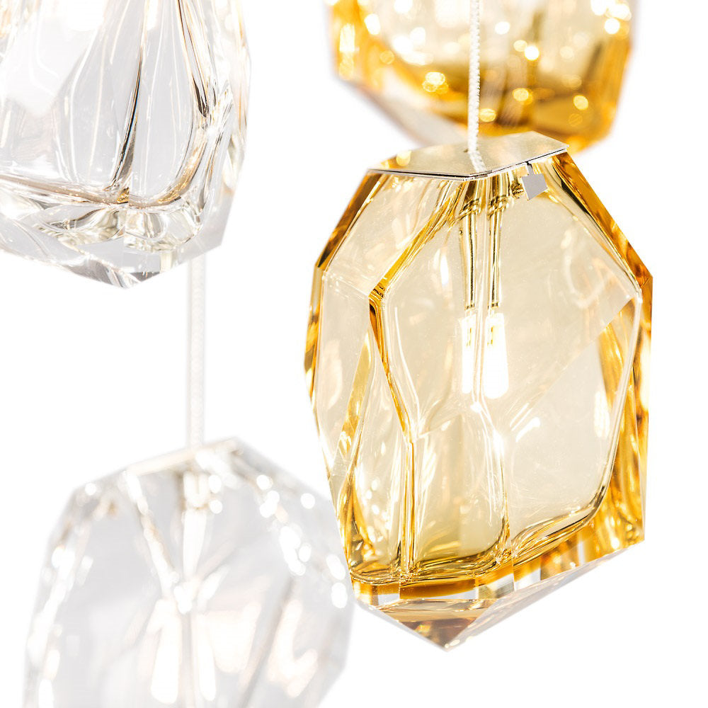 Crystal Rock Multi-Light Pendant