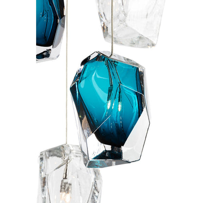 Crystal Rock Multi-Light Pendant