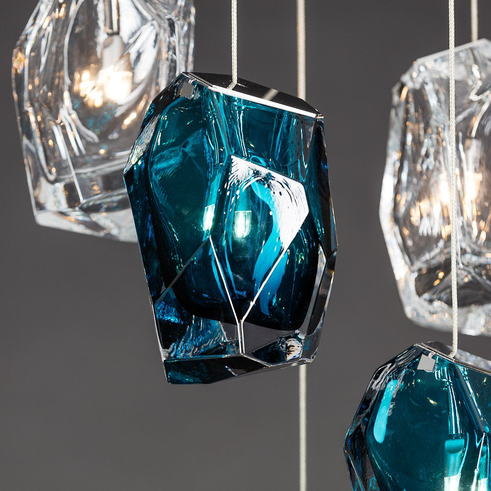 Crystal Rock Multi-Light Pendant