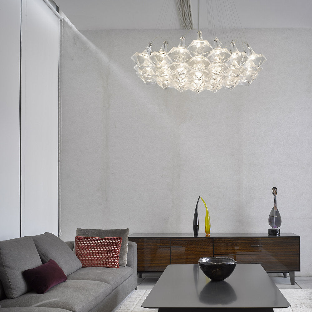 Facet Chandelier