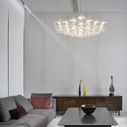 Facet Chandelier