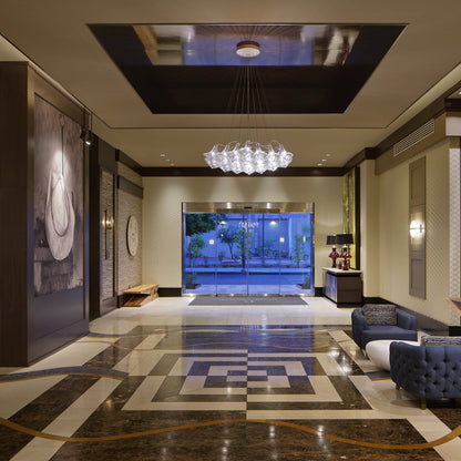 Facet Chandelier