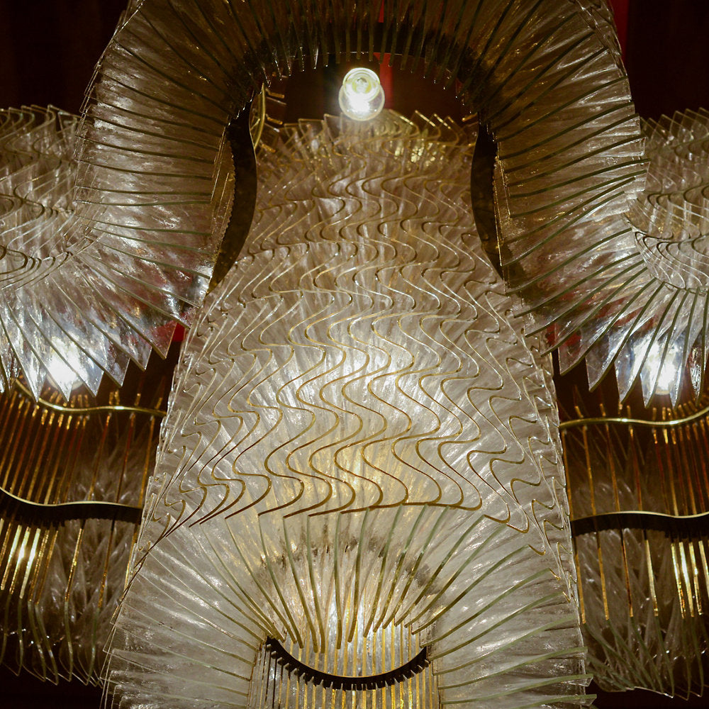 Plisse Large Chandelier