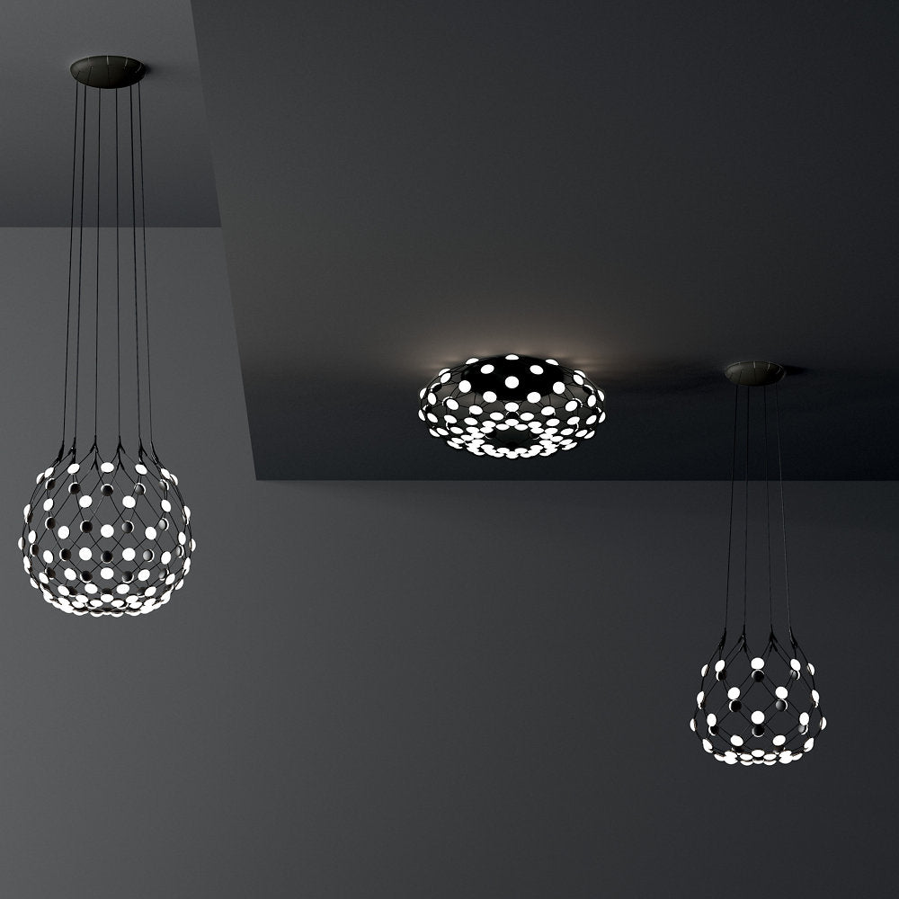 Mesh Semi-Flushmount