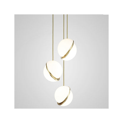 Mini Crescent LED Multi-Light Pendant