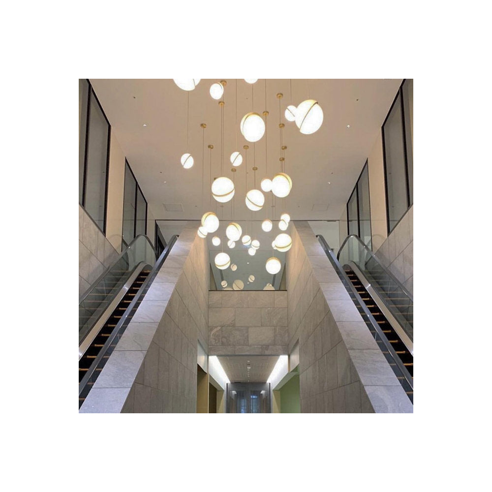 Mini Crescent LED Multi-Light Pendant