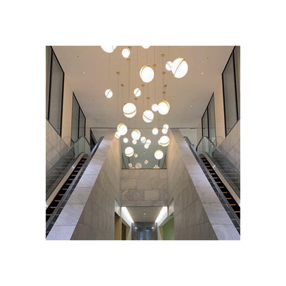 Mini Crescent LED Multi-Light Pendant