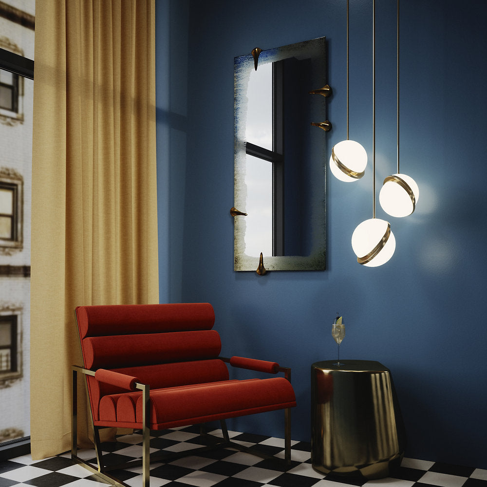 Mini Crescent LED Multi-Light Pendant