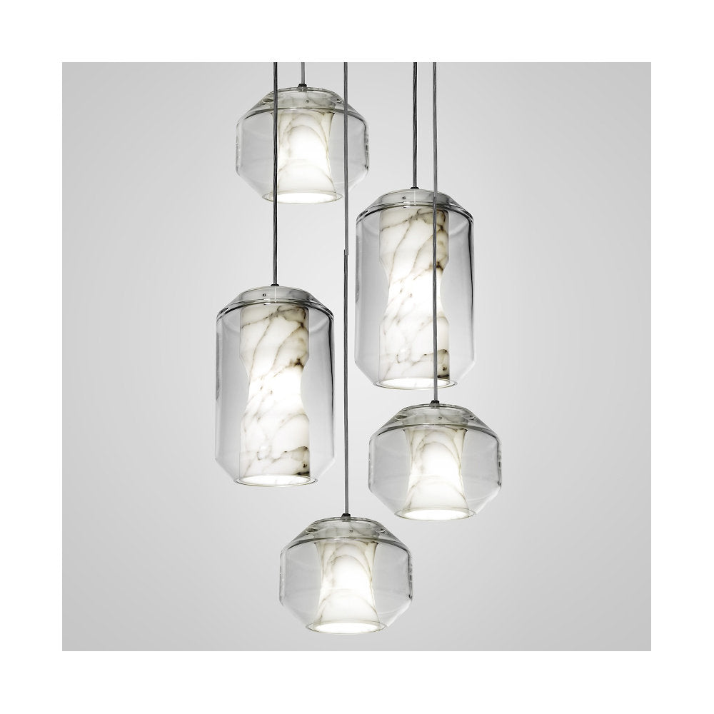 Chamber LED Multi-Light Pendant