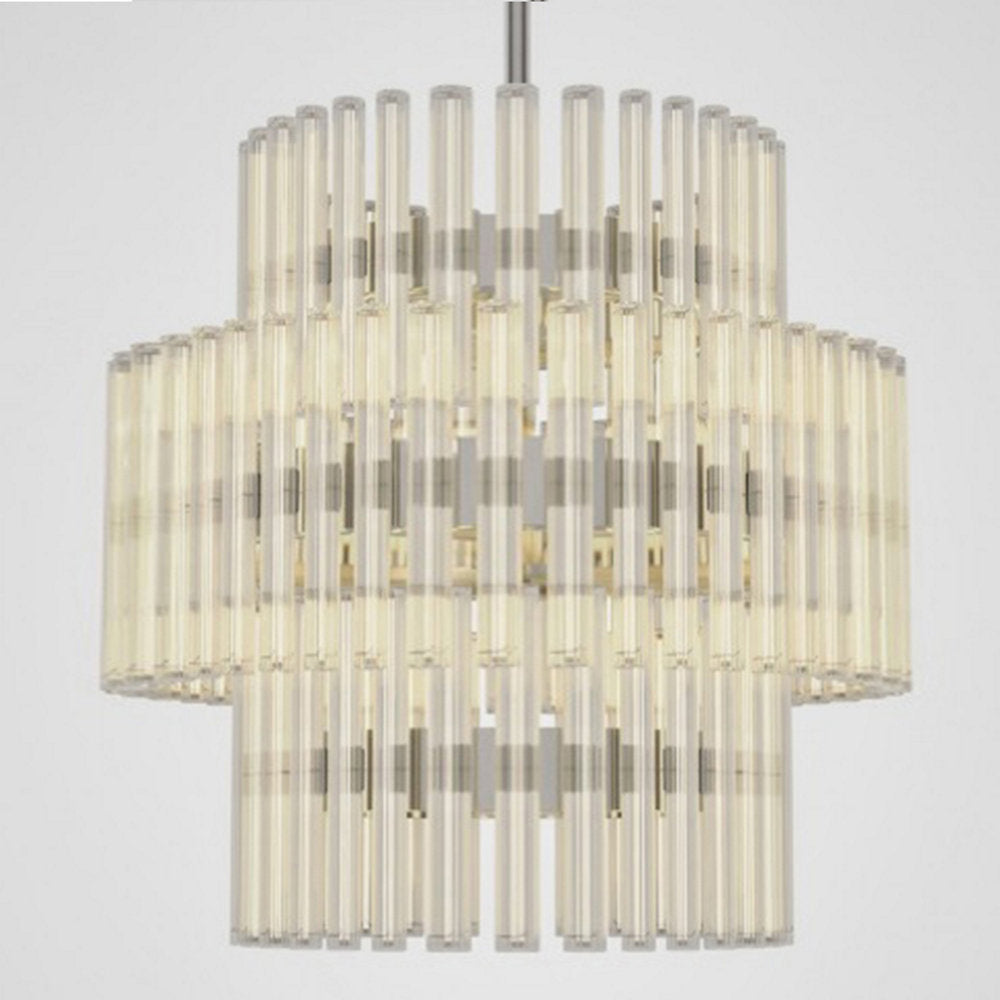 Aurora 3 Tier Large LED Chandelier