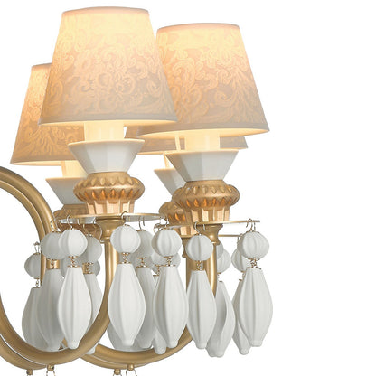 Belle de Nuit Single Tier Chandelier
