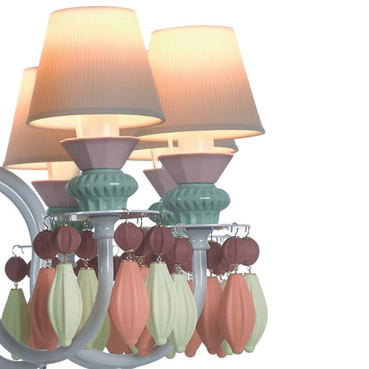 Belle de Nuit Single Tier Chandelier