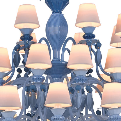 Belle de Nuit 40-Light Chandelier