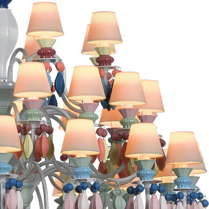 Belle de Nuit 40-Light Chandelier