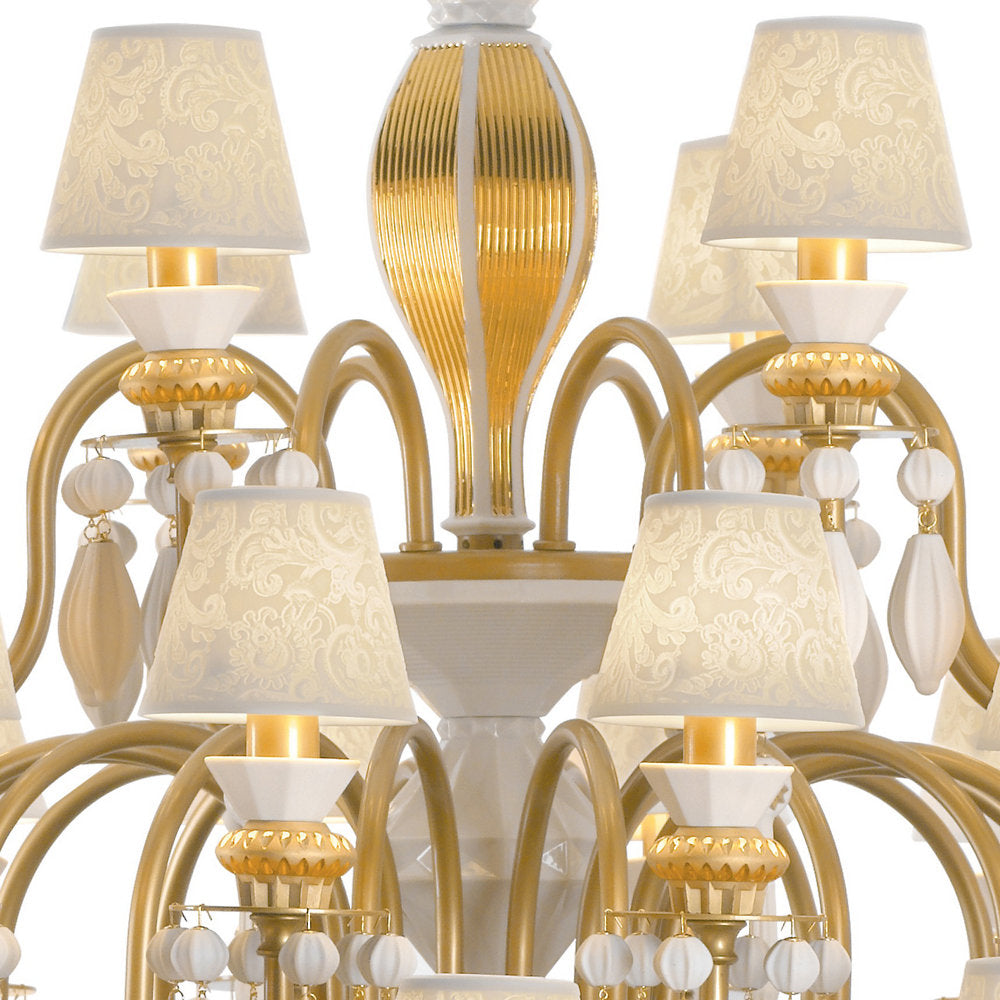 Belle de Nuit 40-Light Chandelier
