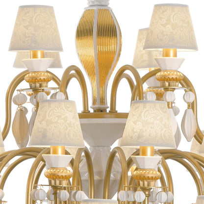 Belle de Nuit 40-Light Chandelier