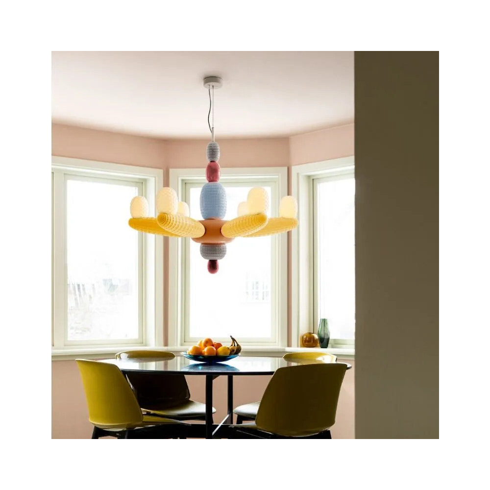 Soft Blown Chandelier