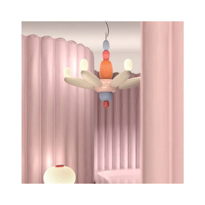 Soft Blown Chandelier