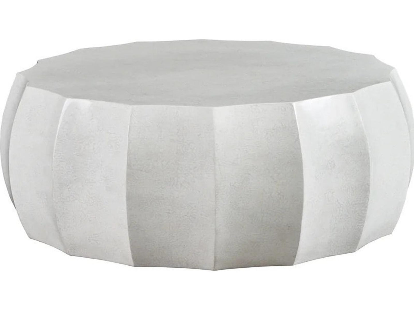 Pearl Square Coffee Table with Eggshell Finish