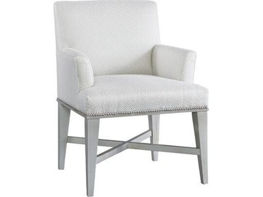 Britt Upholstered Accent Armchair with Nailhead Trim