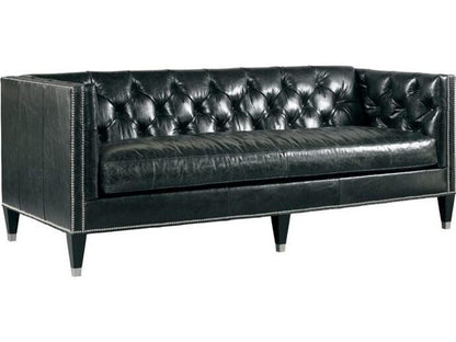 Wright 3-Seat Leather Mid Sofa