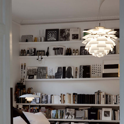 PH Artichoke Glass Chandelier