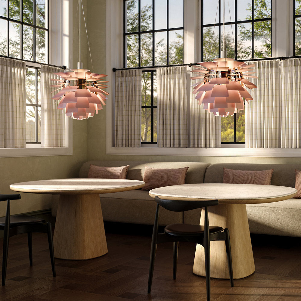 PH Artichoke Pale Rose LED Pendant