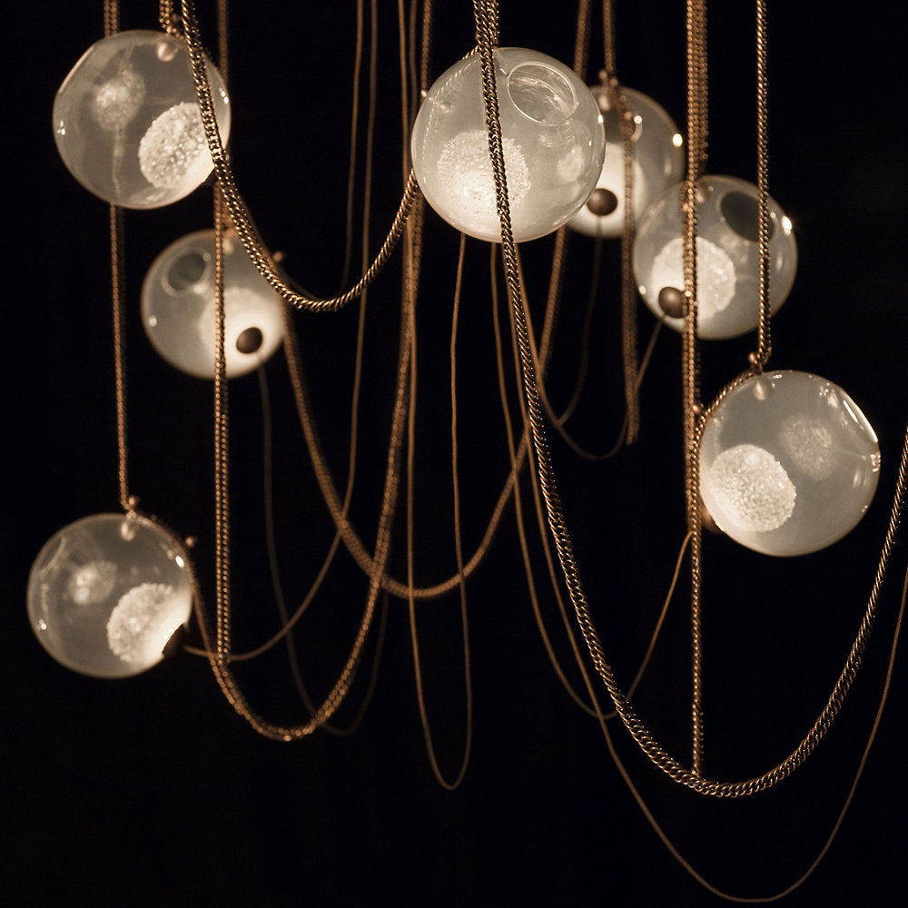 Abysse 08 LED Multi-Light Pendant