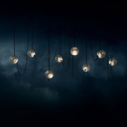 Abysse 08 LED Multi-Light Pendant