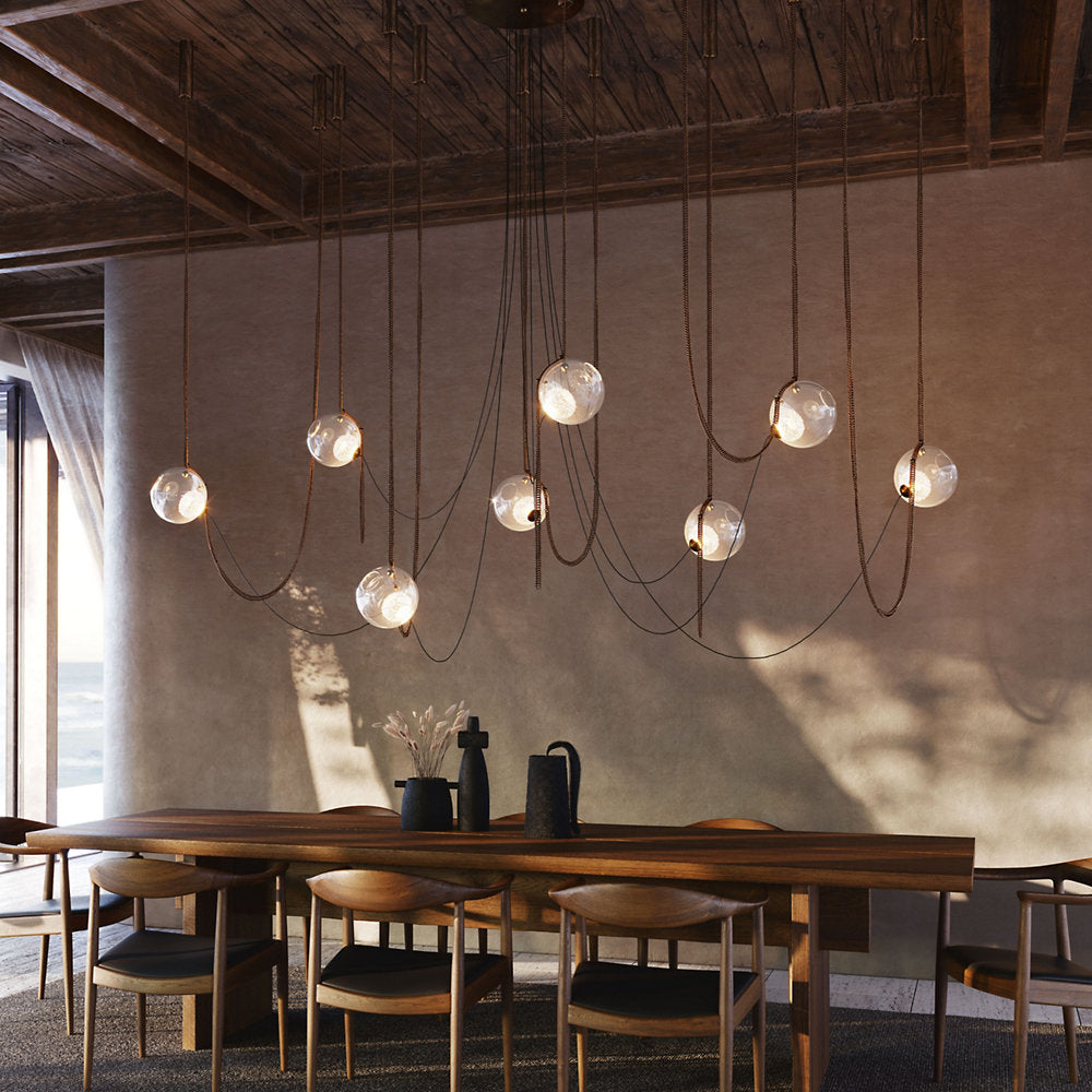 Abysse 08 LED Multi-Light Pendant