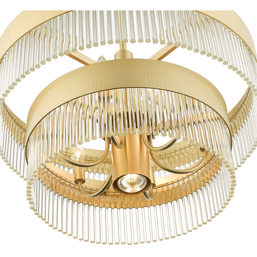 Melanie 2-Tier Chandelier