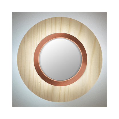 Lens Circular LED Wall Sconce
